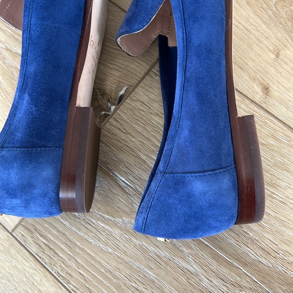 NEW Kate Spade ‘Carima’ Blue suede loafers flats - Picture 7 of 7